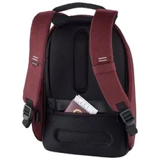 2 - Рюкзак для ноутбука Bobby Hero Small, 13.3", Искусственная кожа, Красный