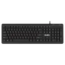 2 - Клавиатура SVEN KB-E5700H, Проводное, Чёрный