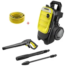 4 - Минимойка высокого давления Karcher K 7 Compact + Шланг PrimoFlex 5/8"
