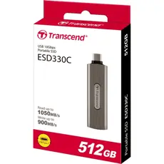 6 - Внешний портативный SSD накопитель Transcend ESD330C, 512 GB,...