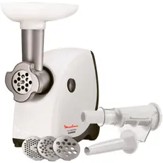 6 - Мясорубка Moulinex ME-445A38, Белый | Черный