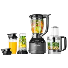 6 - Стационарный блендер NutriBullet NBF580B, Серый
