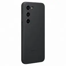 6 - Чехол Samsung Leather Cover for Galaxy S23+, Чёрный