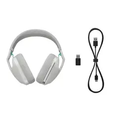 2 - Игровая Гарнитура Logitech G321 Lightspeed, Беспроводной, Белый