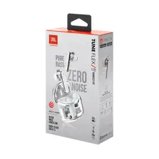 4 - Наушники JBL Tune Flex Ghost Edition, Белый