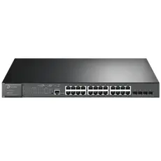 4 - PoE коммутатор TP-LINK TL-SG3428MP, 24x IEEE 802.3af/at