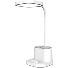 2 - Настольная лампа Platinet Pen Holder PDL008 , Белый