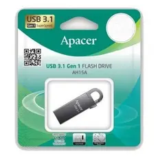 6 - USB Flash накопитель Apacer AH15A, 64Гб, Серый