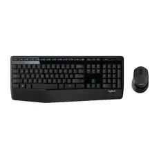 3 - Клавиатура и мышь Logitech MK345, Беспроводное, Чёрный