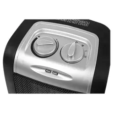 5 - Тепловентилятор VITEK VT-2067, 1800Вт, Чёрный | Серебристый