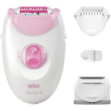 3 - Эпилятор Braun SE 3-031, Белый | Розовый