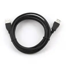 2 - Удлинитель Gembird CCF-USB2-AMAF-10, USB Type-A (F)/USB Type-A (M),...