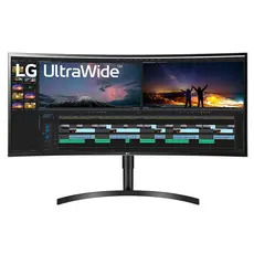 2 - 37,5" Монитор LG 38WN75C-B, IPS 3840x1600 UW4K, Чёрный