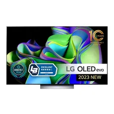 4 - 77" OLED SMART Телевизор LG OLED77C36LC, 3840x2160 4K UHD, webOS, Чёрный