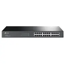 24-port 10/100/1000Mbps Switch TP-LINK "TL-SG1024", 1U 19" Rack Mount, Metal...