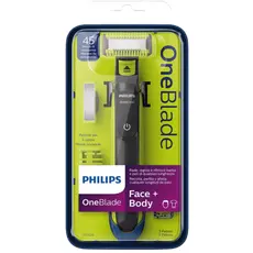 3 - Мужской Триммер Philips OneBlade QP2620/20, Черный | Зелёный