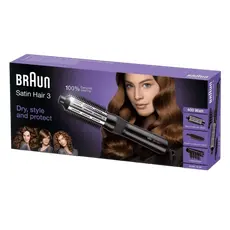 5 - Фен-щётка Braun Satin Hair 3 AS330, 400 Вт, Чёрный