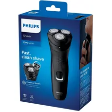 3 - Электробритва мужская PHILIPS Shaver 1200 S1232/41, Чёрный
