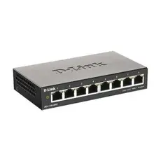 3 - Сетевой коммутатор D-Link DGS-1100-08V2/A1A, 8x 10/100/1000 Мбит/с