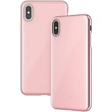 2 - Чехол Moshi iGlaze - iPhone XS/X, Розовый