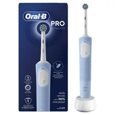 4 - Электрическая зубная щетка Braun D103.413.3 Vitality Pro, Синий
