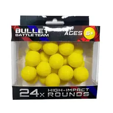 822, Gemsum PU Round Bullets, 24pcs 6939