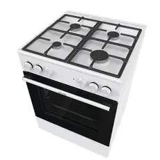5 - Комбинированная плита Gorenje GK6A40WFFM, Белый