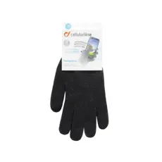 3 - Сенсорные перчатки Cellularline TOUCHGLOVEWINTERXK, Large, Чёрный