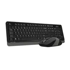 4 - Клавиатура и мышь A4Tech FG1010, Беспроводное, Черный/Серый