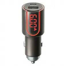 3 - Автомобильное зарядное устройство Forever 2x Type-C QC3.0+PD (30W),...