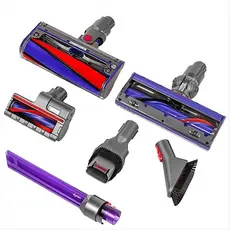 6 - Вертикальный Пылесос Dyson V8 Absolute, Желтый | Никель