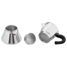 4 - Гейзерная кофеварка Ardesto AR0806AI, Нержавеющая сталь