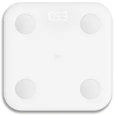 6 - Электронные напольные весы Xiaomi Mi Body Composition Scale 2, Белый