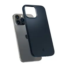 4 - Чехол Spigen iPhone 13 Pro Max, Thin Fit, Metal Slate
