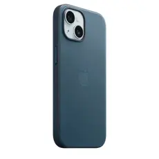4 - Чехол Apple iPhone 15 FineWoven Case with MagSafe, Pacific Blue
