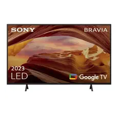 7 - 50" LED SMART TV SONY KD50X75WLPAEP, 4K HDR, 3840x2160, Google TV, Black