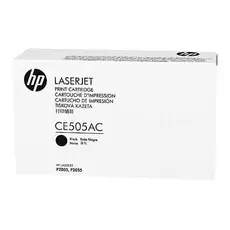 3 - Картридж HP CE505AC, Черный