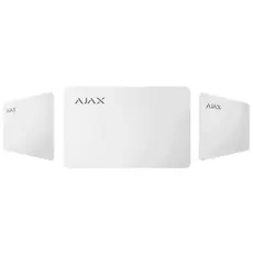 3 - Защищенная бесконтактная карта Ajax Pass, Белый