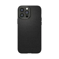 5 - Чехол Spigen iPhone 13 Pro Max, Liquid Air, Матовый черный