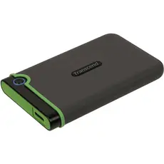 4.0TB (USB3.1) 2.5" Transcend "StoreJet 25M3S", Iron Gray, Rubber Anti-Shock,...