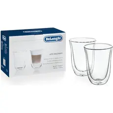 4 - Набор стаканов DeLonghi DLSC312, 220 мл 2 шт, Прозрачный¶