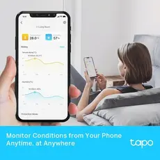 5 - Датчик температуры и влажности TP-LINK Tapo T315, Белый
