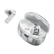 3 - Наушники JBL Tune Beam 2 Ghost Edition, Белый