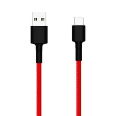 2 - Зарядный кабель Xiaomi SJX10ZM, USB Type-A/USB Type-C, 1м, Красный