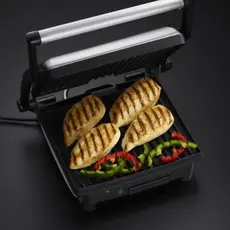 3 - Электрический Гриль Russell Hobbs Cook@Home, 1800Вт, Серебристый