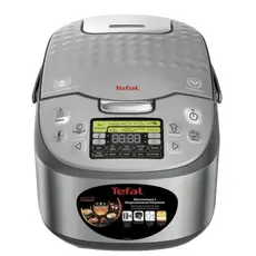 6 - Мультиварка Tefal RK807D34, Серебристый