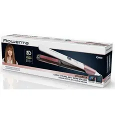 2 - Выпрямитель для волос Rowenta Volumizer SF4655F0, Белый | Розовый