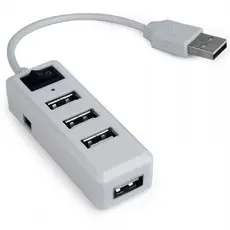 4 - USB-концентратор Gembird UHB-U2P4-21, Белый