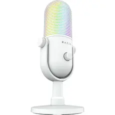 6 - Игровой Микрофон Razer Seiren V3 Chroma, Проводной аналоговый, Белый