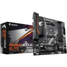 3 - Материнская плата Gigabyte B550M AORUS ELITE, AM4, AMD B550, Micro-ATX